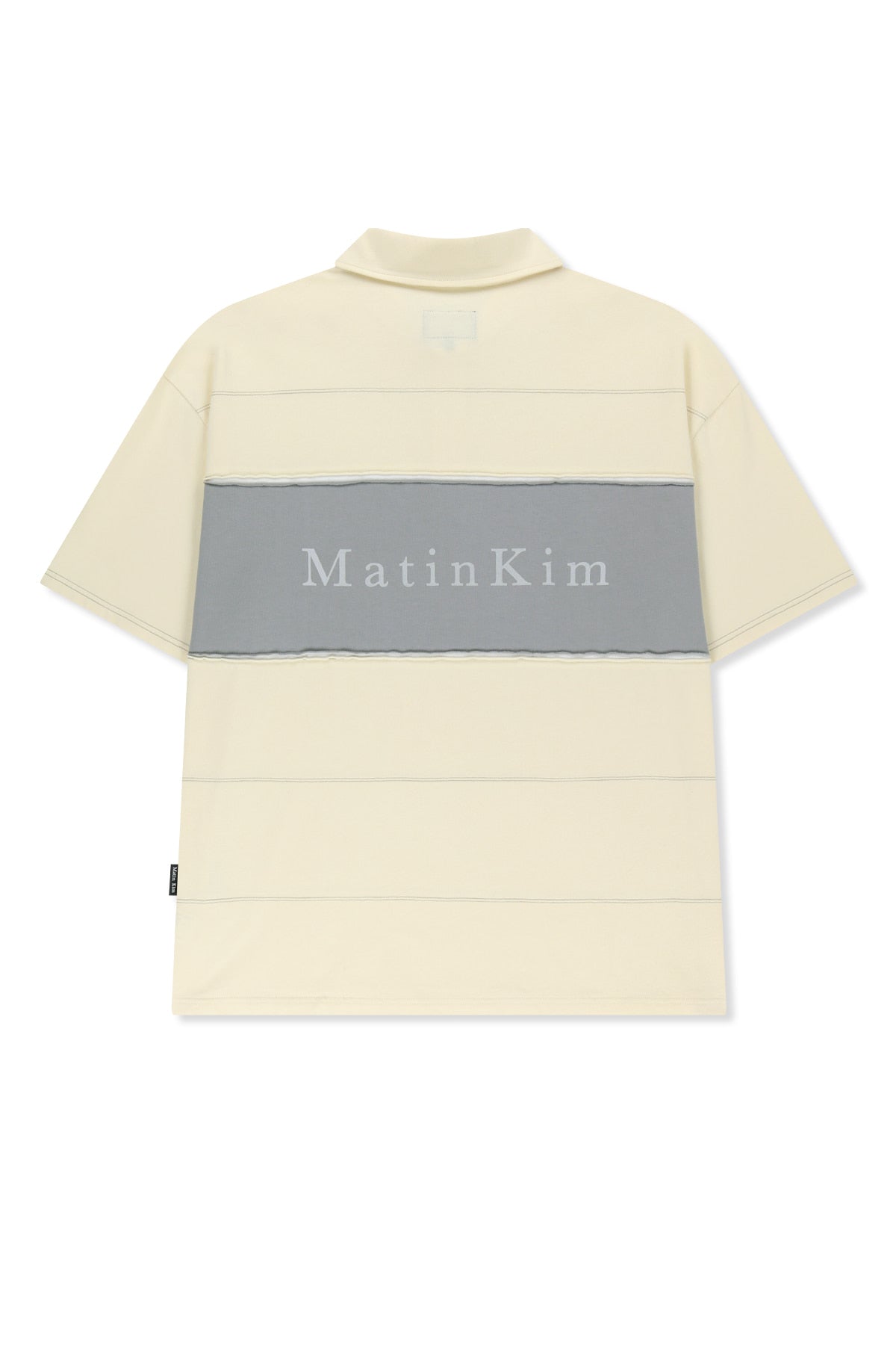 Matin Kim - Cut Out Block Collar Top (Ivory) product image 2 | TRAB K-Fashion Australia