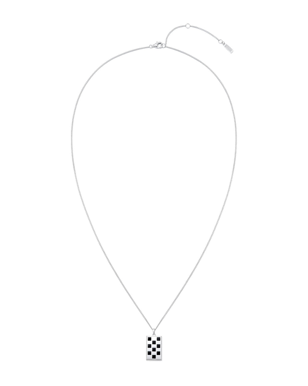 Numbering - Checkered Pendant Necklace #3732 product image 6 | TRAB K-Fashion Australia