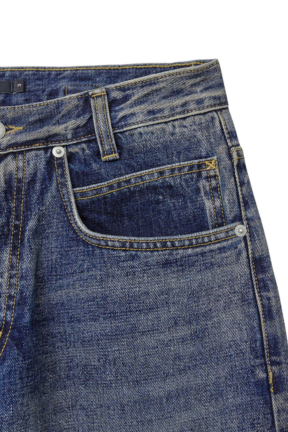 Hatchingroom - Regular Selvedge Jeans (Faded Blue) product image 4 | TRAB K-Fashion Australia