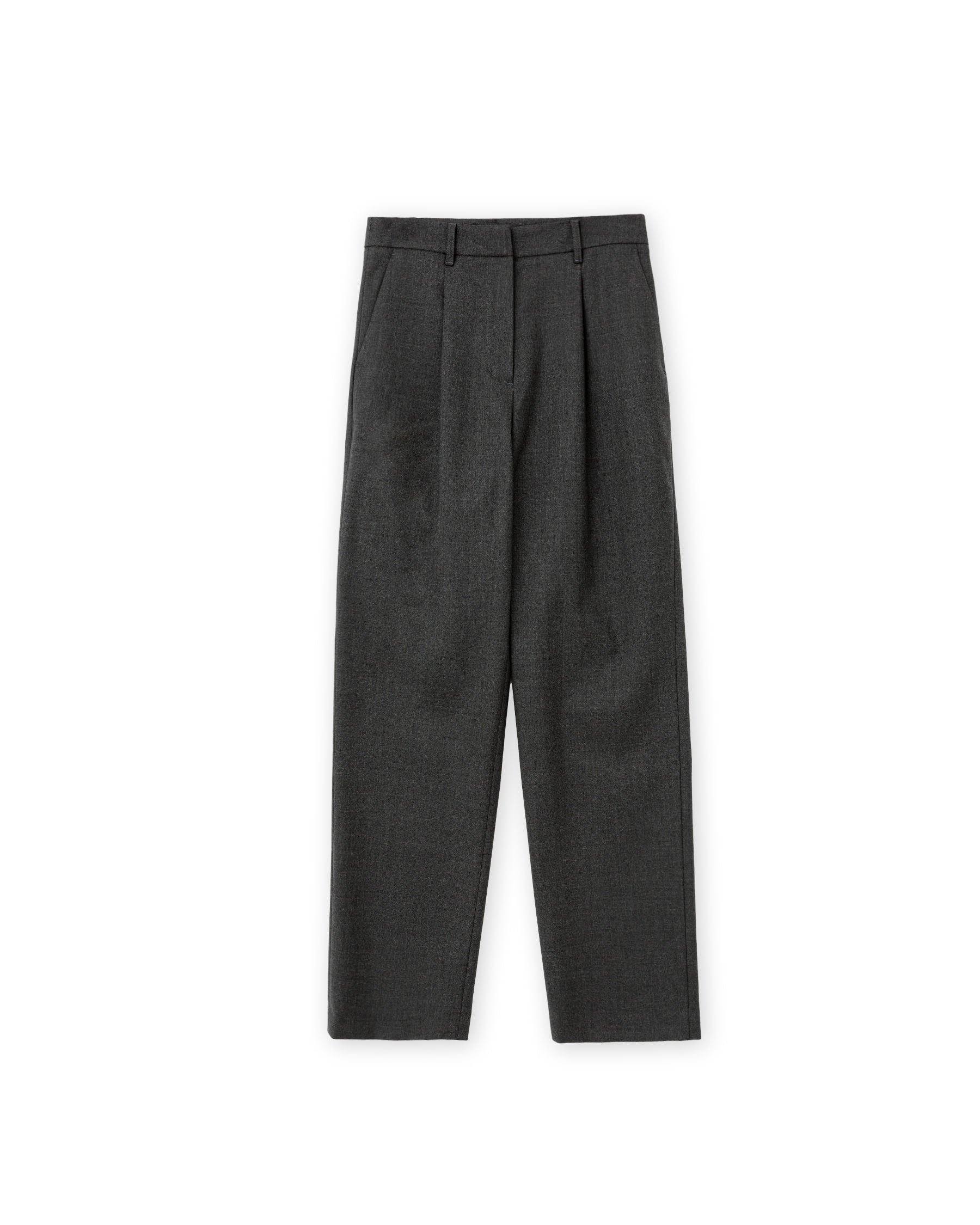 Brownyard - One Tuck Pants (Charcoal) product image 3 | TRAB K-Fashion Australia