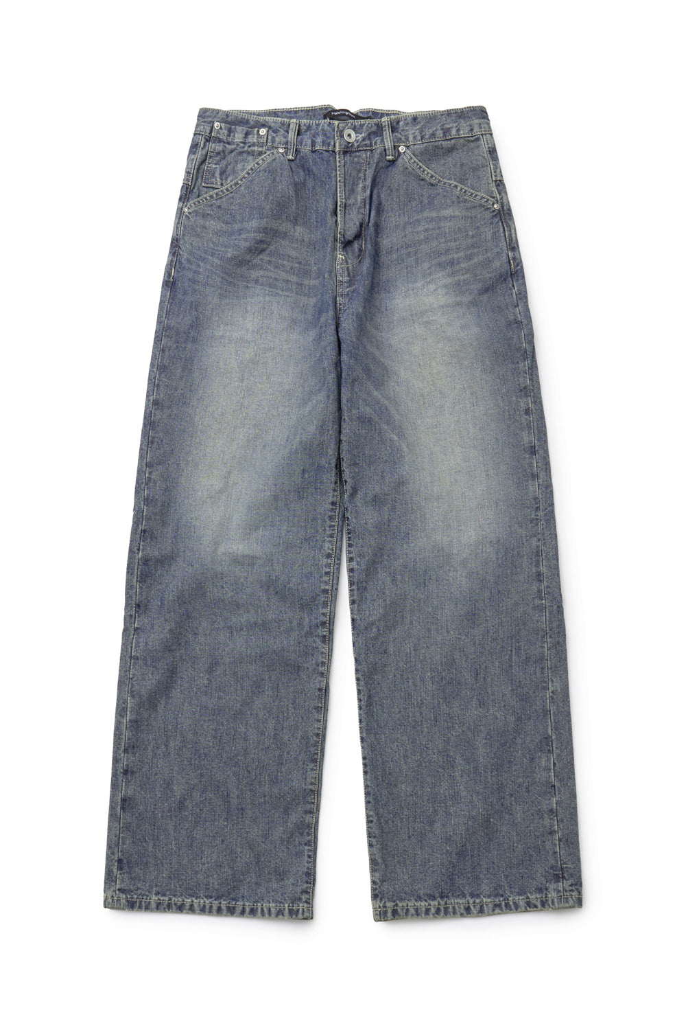 Hatchingroom - Cinch Back Jeans (Vintage Blue) product image 2 | TRAB K-Fashion Australia