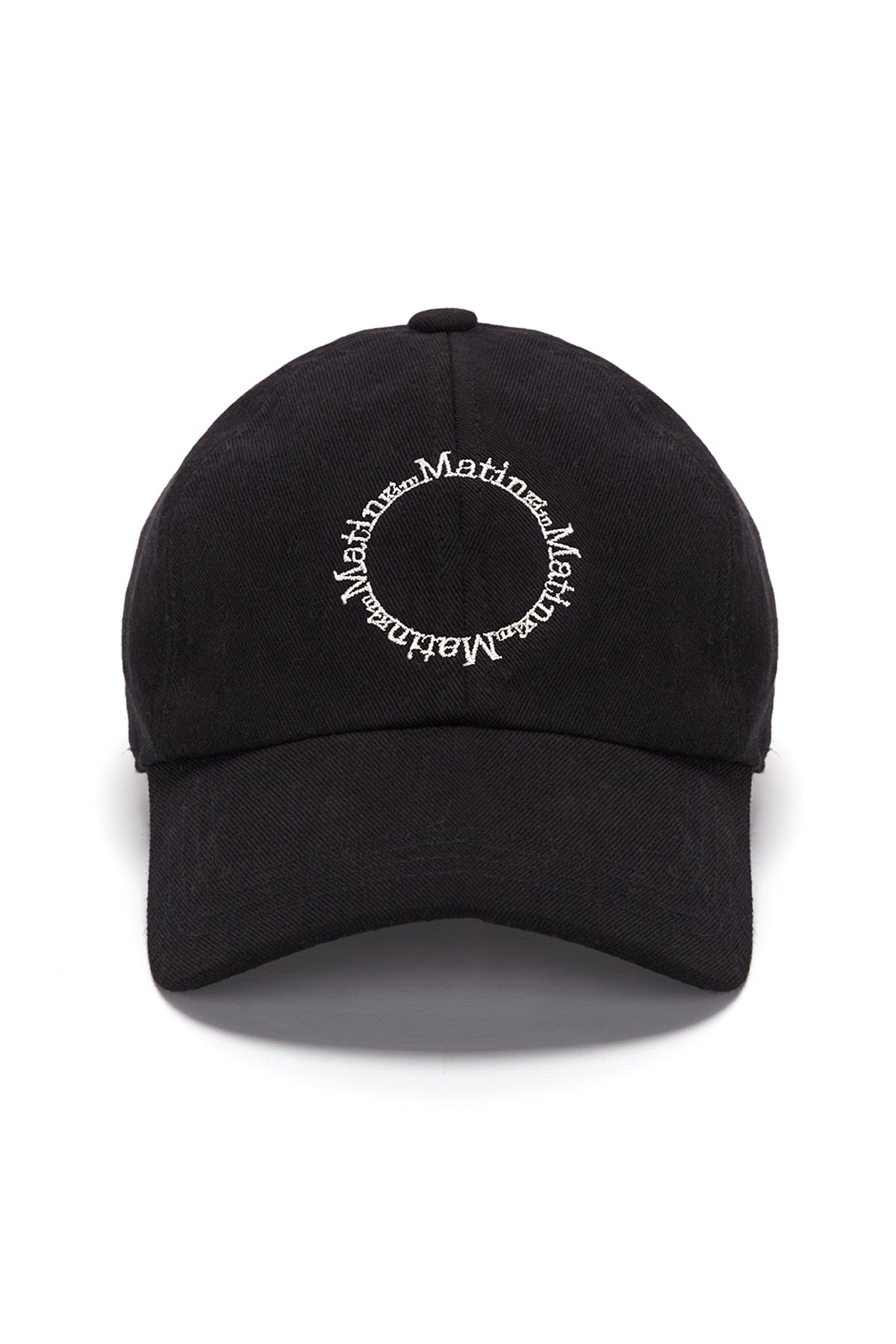 Matin Kim - Macaron Logo Ball Cap (Charcoal) product image 5 | TRAB K-Fashion Australia