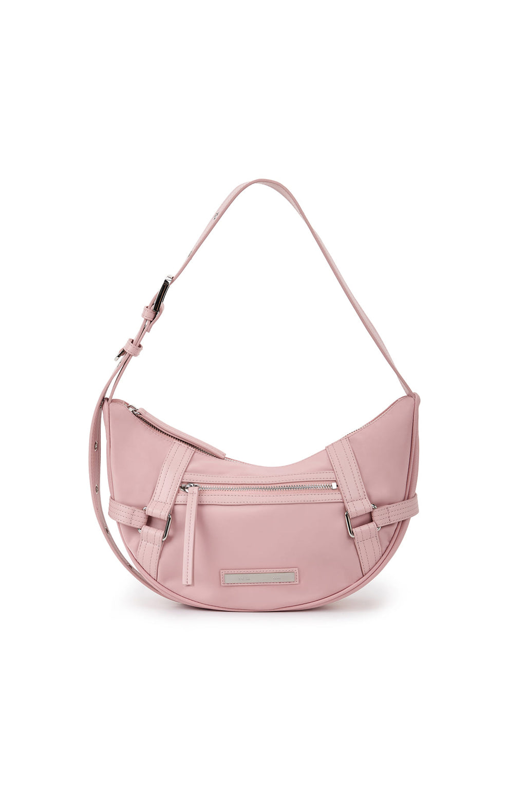 Matin Kim - Fabric Arc Hobo Bag (Light Pink) product image 2 | TRAB K-Fashion Australia
