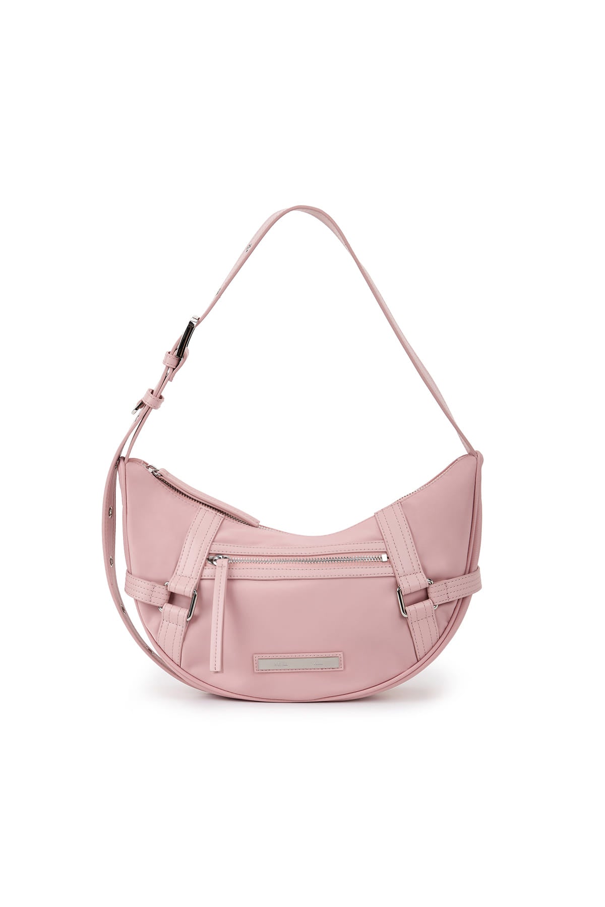 Matin Kim - Fabric Arc Hobo Bag (Light Pink) product image 2 | TRAB K-Fashion Australia