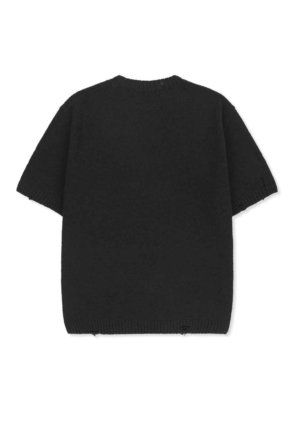 Matin Kim - Half Sleeve Logo Pullover (Black) product image 2 | TRAB K-Fashion Australia