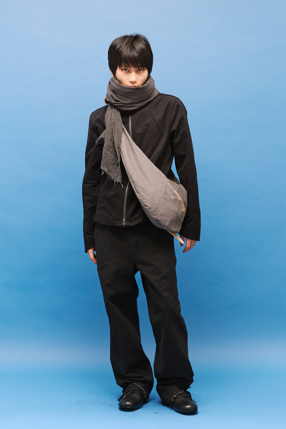 Hatchingroom - Funnel Neck Jacket (Black) product image 12 | TRAB K-Fashion Australia
