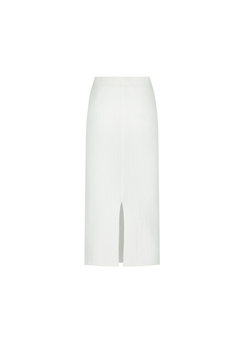 Amomento - Pleats Knit Maxi Skirt (White) product image 5 | TRAB K-Fashion Australia