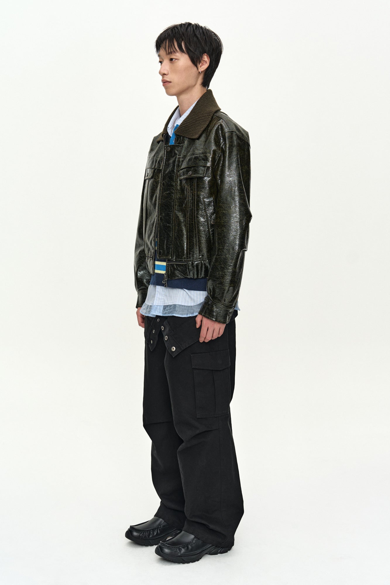 Andersson Bell - Ortega26 Bomber Jacket (Khaki) product image 3 | TRAB K-Fashion Australia