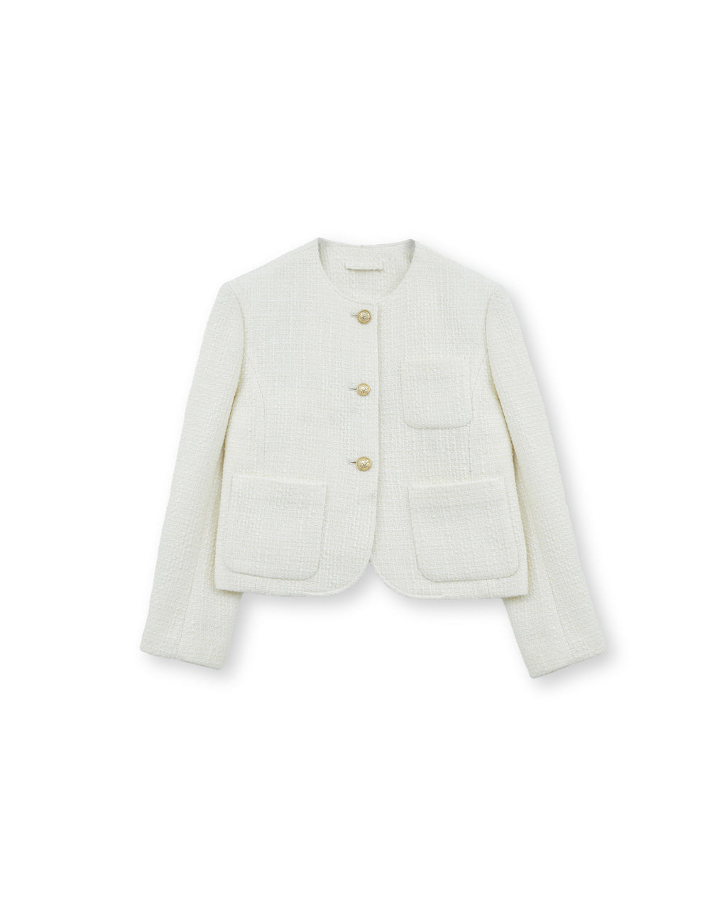 Brownyard - Tweed Jacket (Ivory) product image 3 | TRAB K-Fashion Australia
