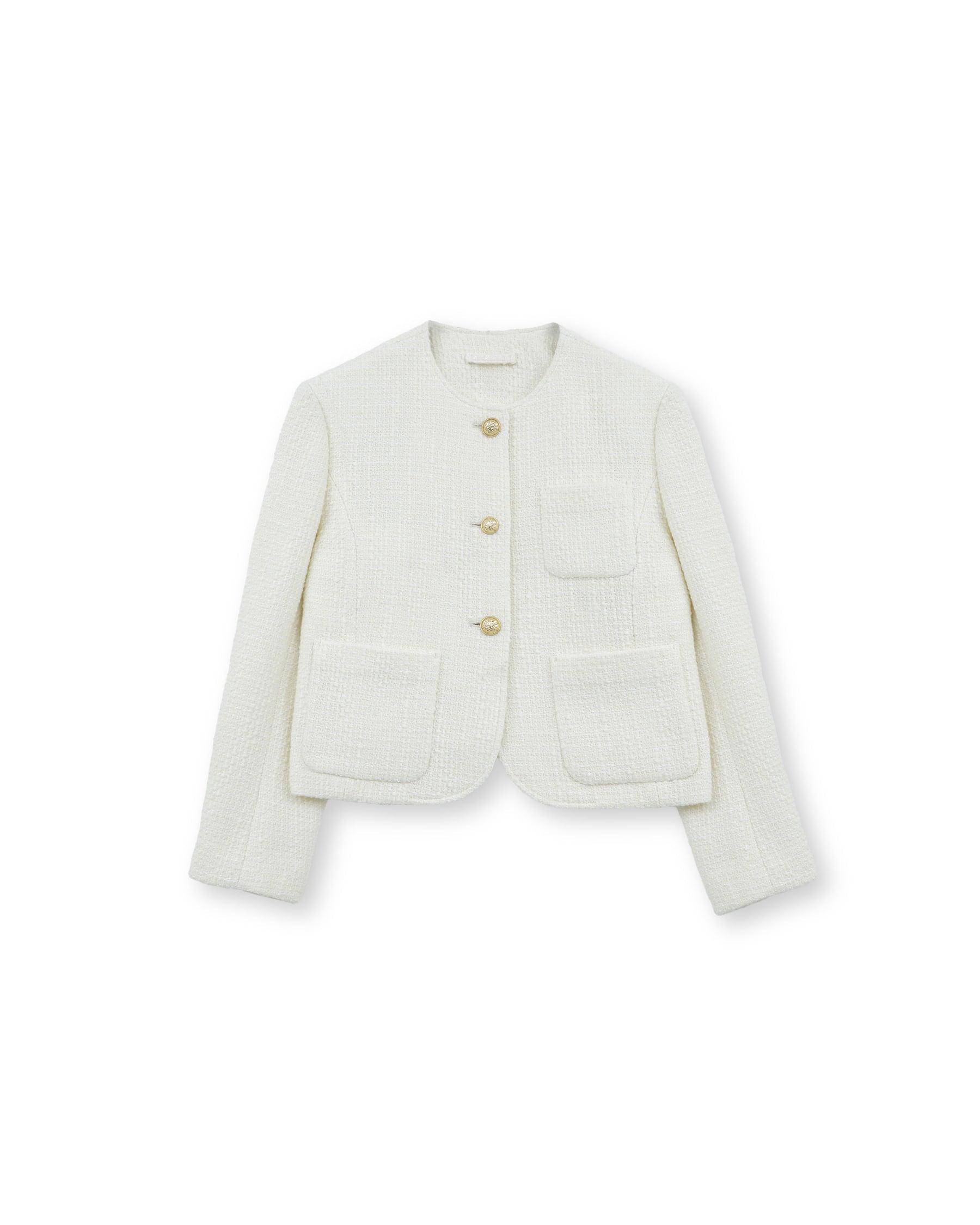 Brownyard - Tweed Jacket (Ivory) product image 3 | TRAB K-Fashion Australia