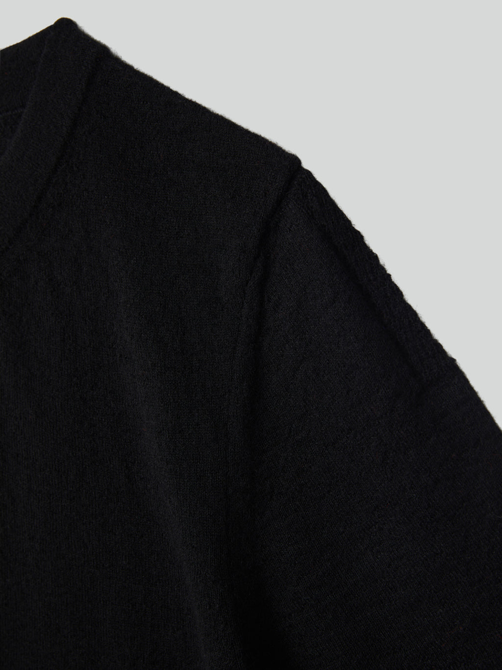 Recto - Rc Embroidery Sheer Knit Top (Black) product image 13 | TRAB K-Fashion Australia