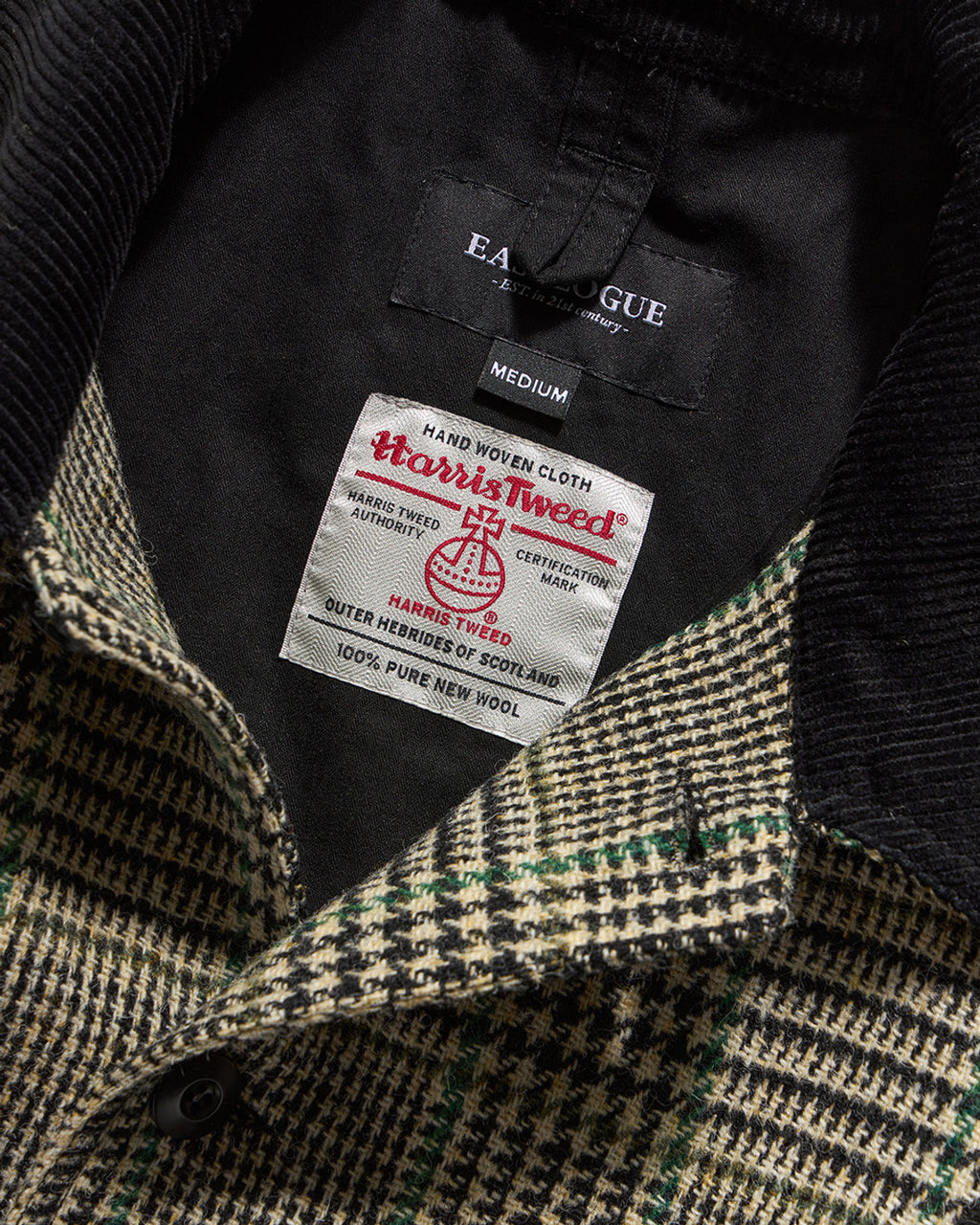 Eastlogue - Folkman Hunting Jumper (Black & Beige Wool Check) product image 9 | TRAB K-Fashion Australia