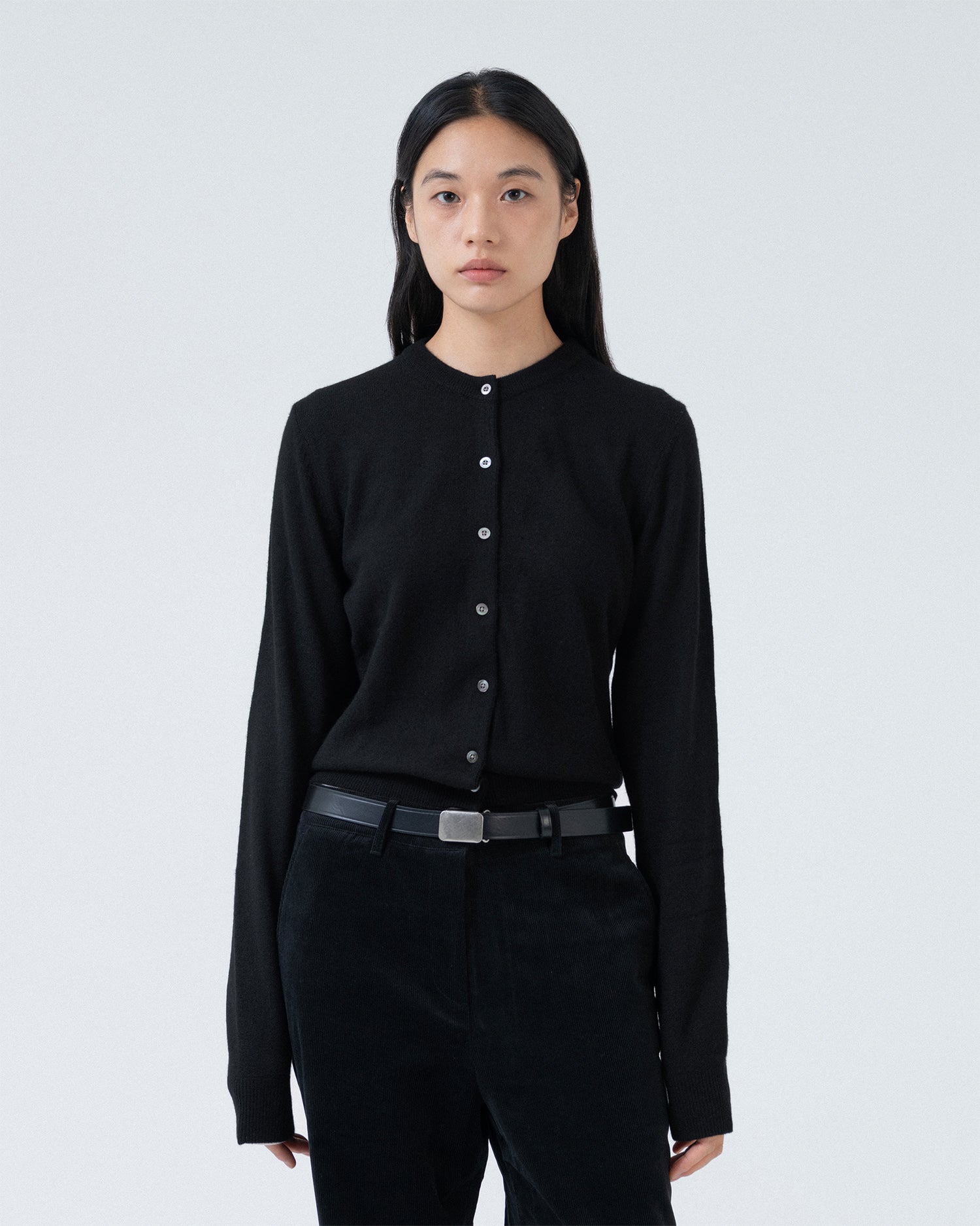 Brownyard - Round Cardigan (Black) product image 3 | TRAB K-Fashion Australia