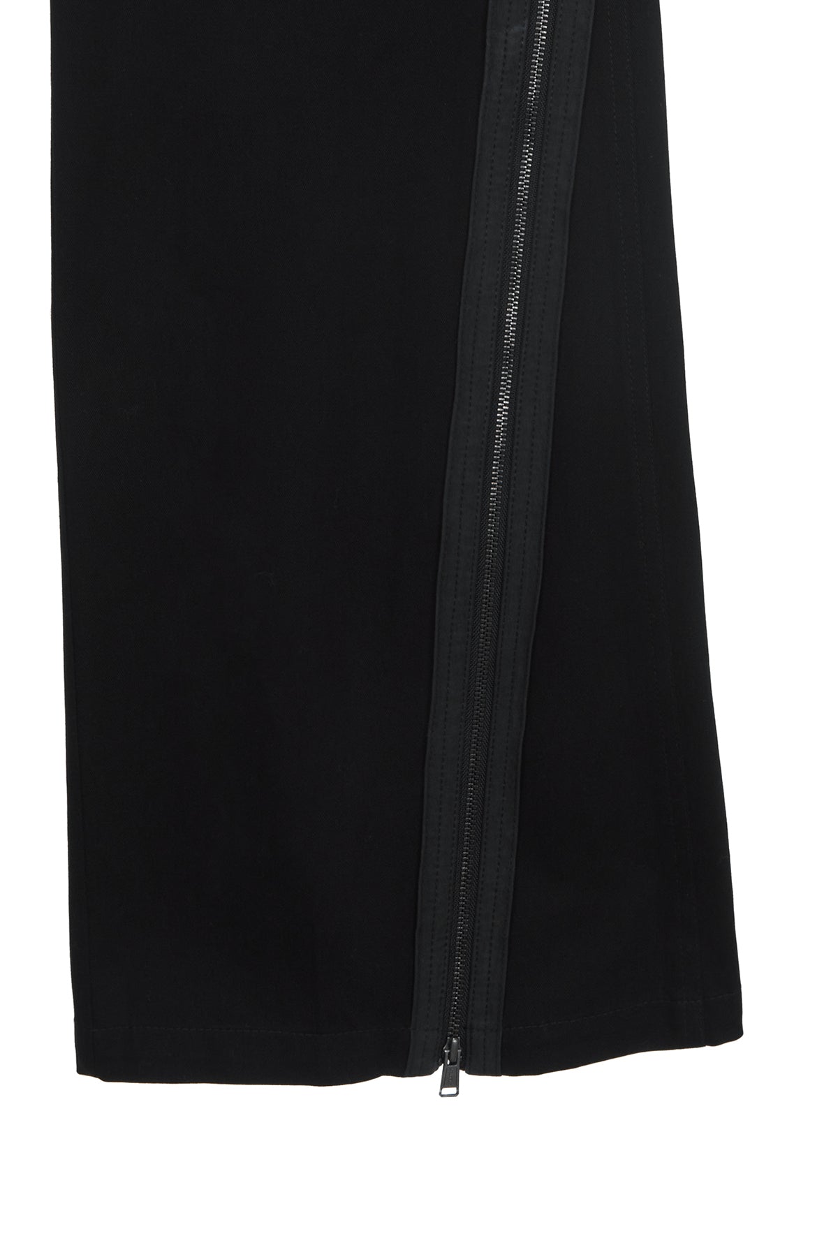 Matin Kim - Zipper Point Boots Cut Pants (Black) product image 4 | TRAB K-Fashion Australia