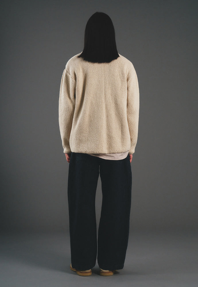 Art if acts - Dewdrop Boucle Knit Cardigan (Cream) product image 4 | TRAB K-Fashion Australia