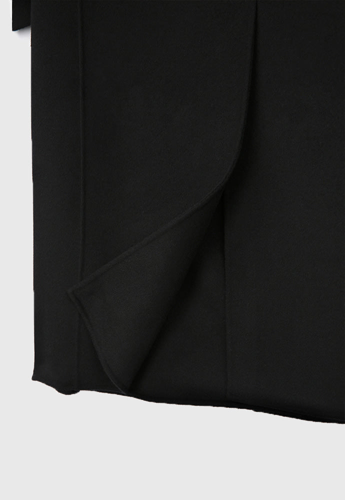 Tonywack - Double-Faced Wool And Cashmere Belted Coat (Black) product image 15 | TRAB K-Fashion Australia