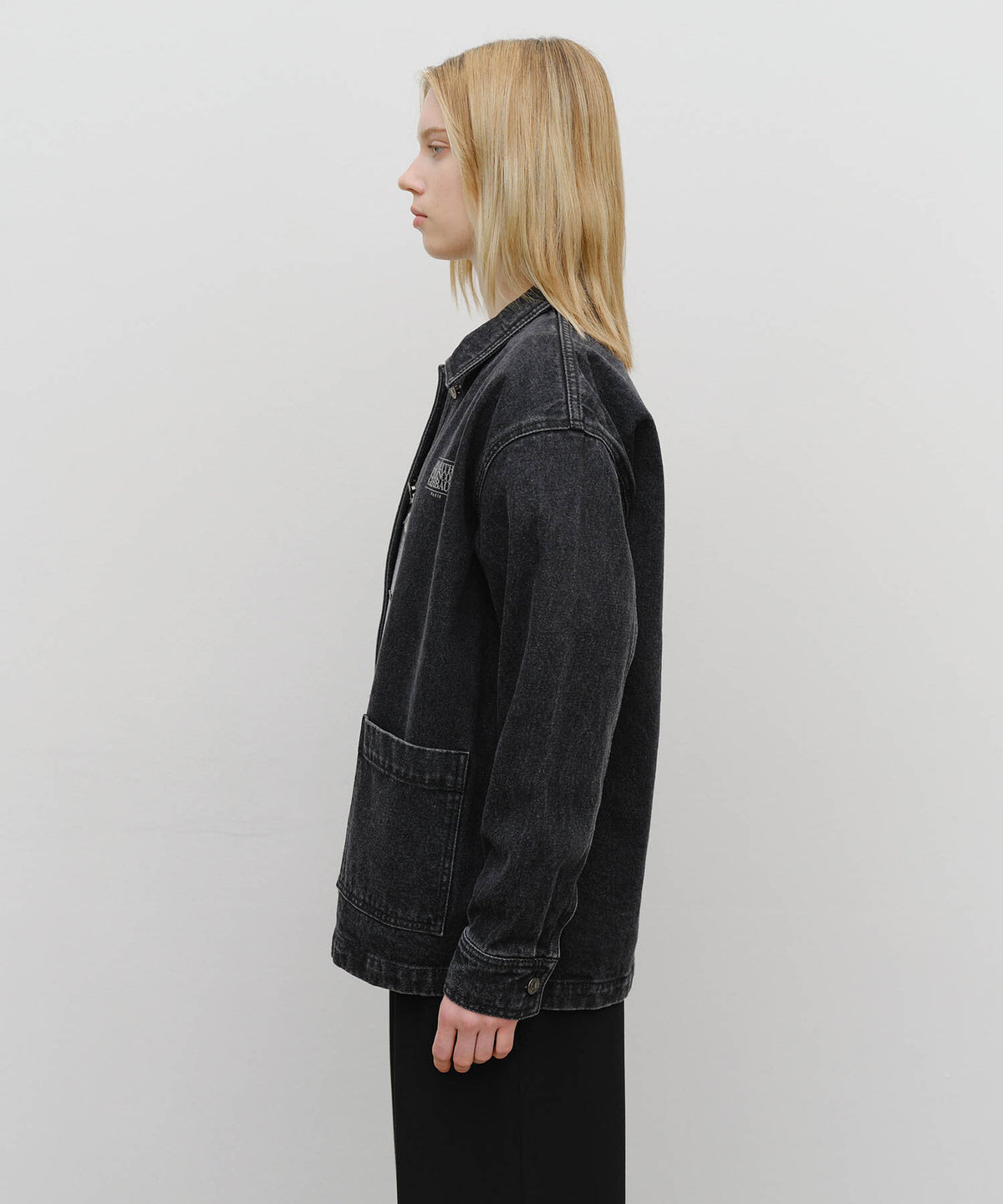 Marithe & Francois Girbaud - French Denim Work Jacket (Black) product image 2 | TRAB K-Fashion Australia