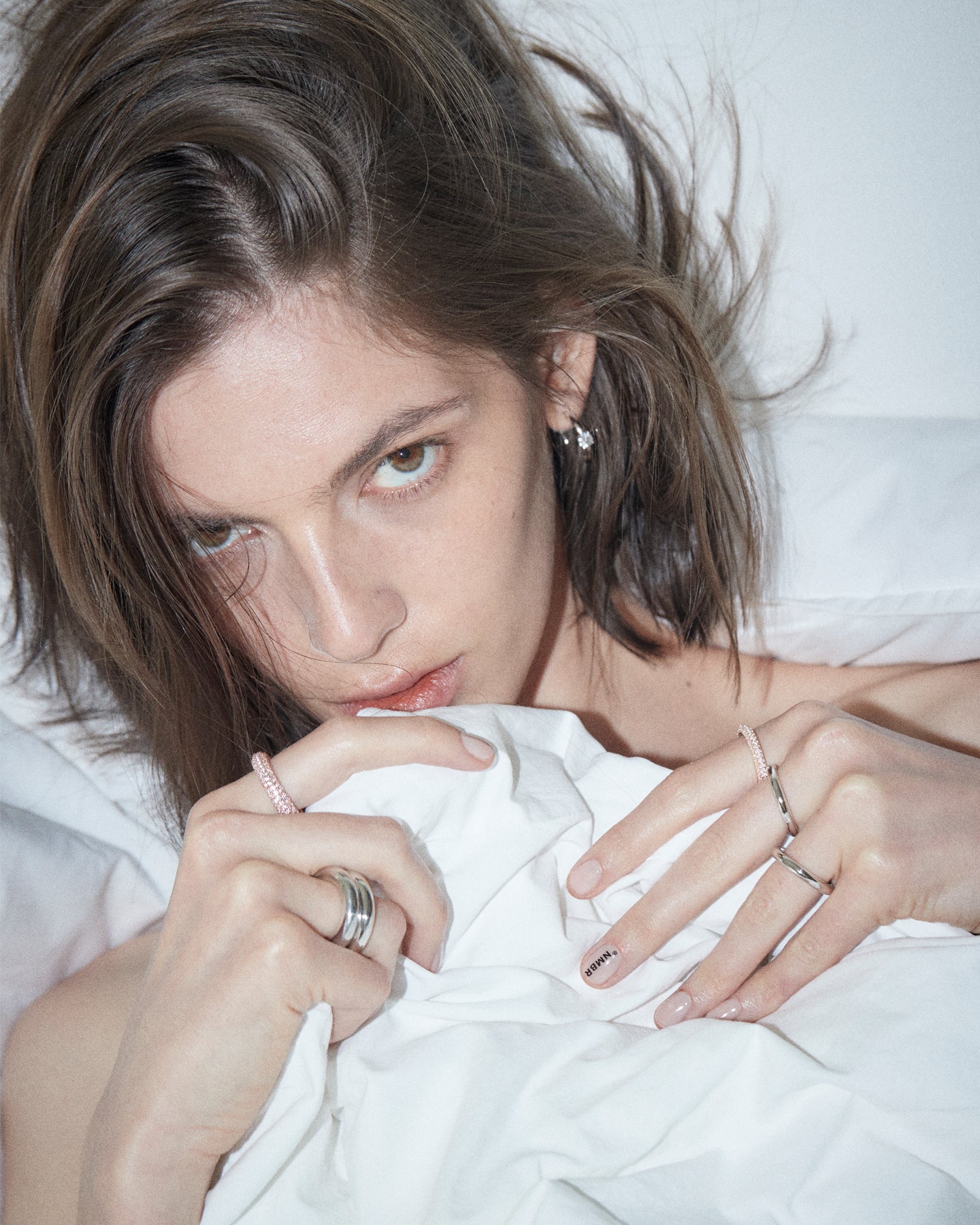 Numbering - Solid Doughnut Ring / Slim #3502 product image 3 | TRAB K-Fashion Australia