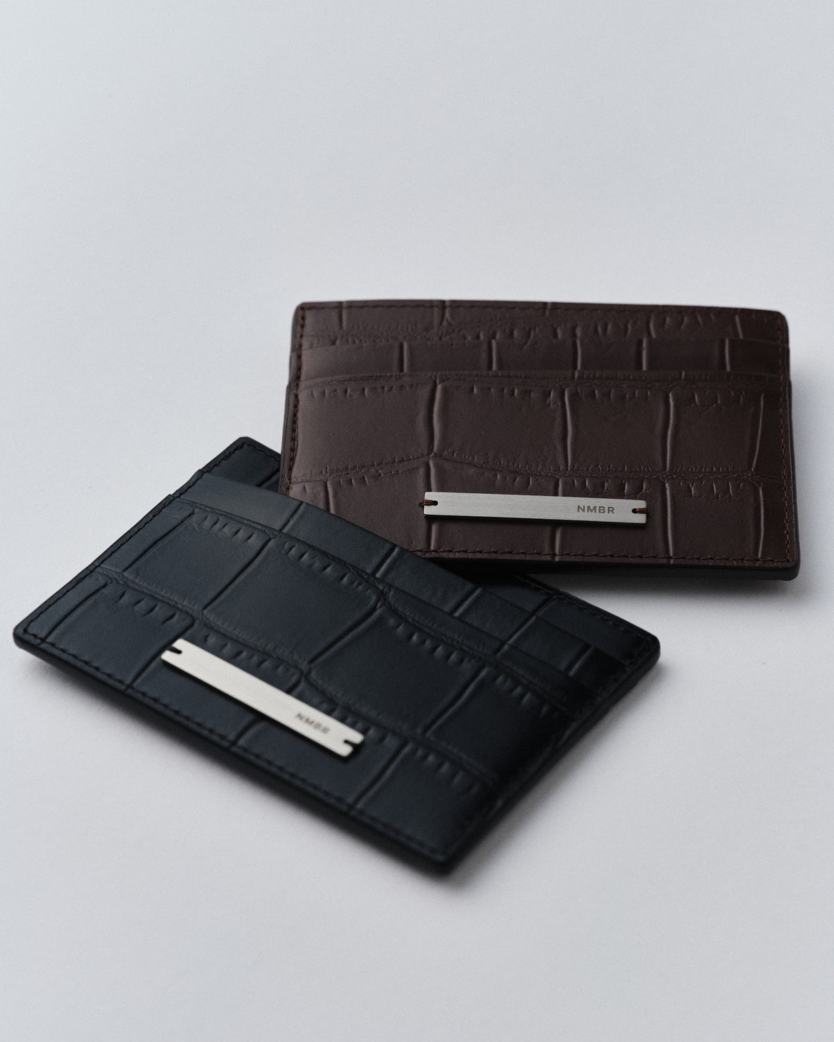 Numbering - Croc Leather Card Holder #1060 product image 1 | TRAB K-Fashion Australia