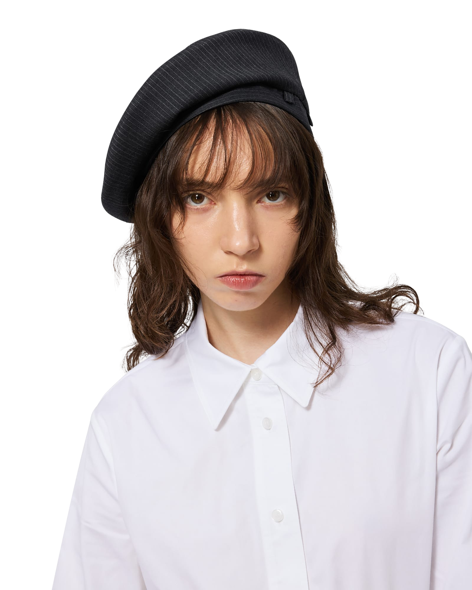 Kimhe Kim - Stripped Beret (Grey) product image 23 | TRAB K-Fashion Australia