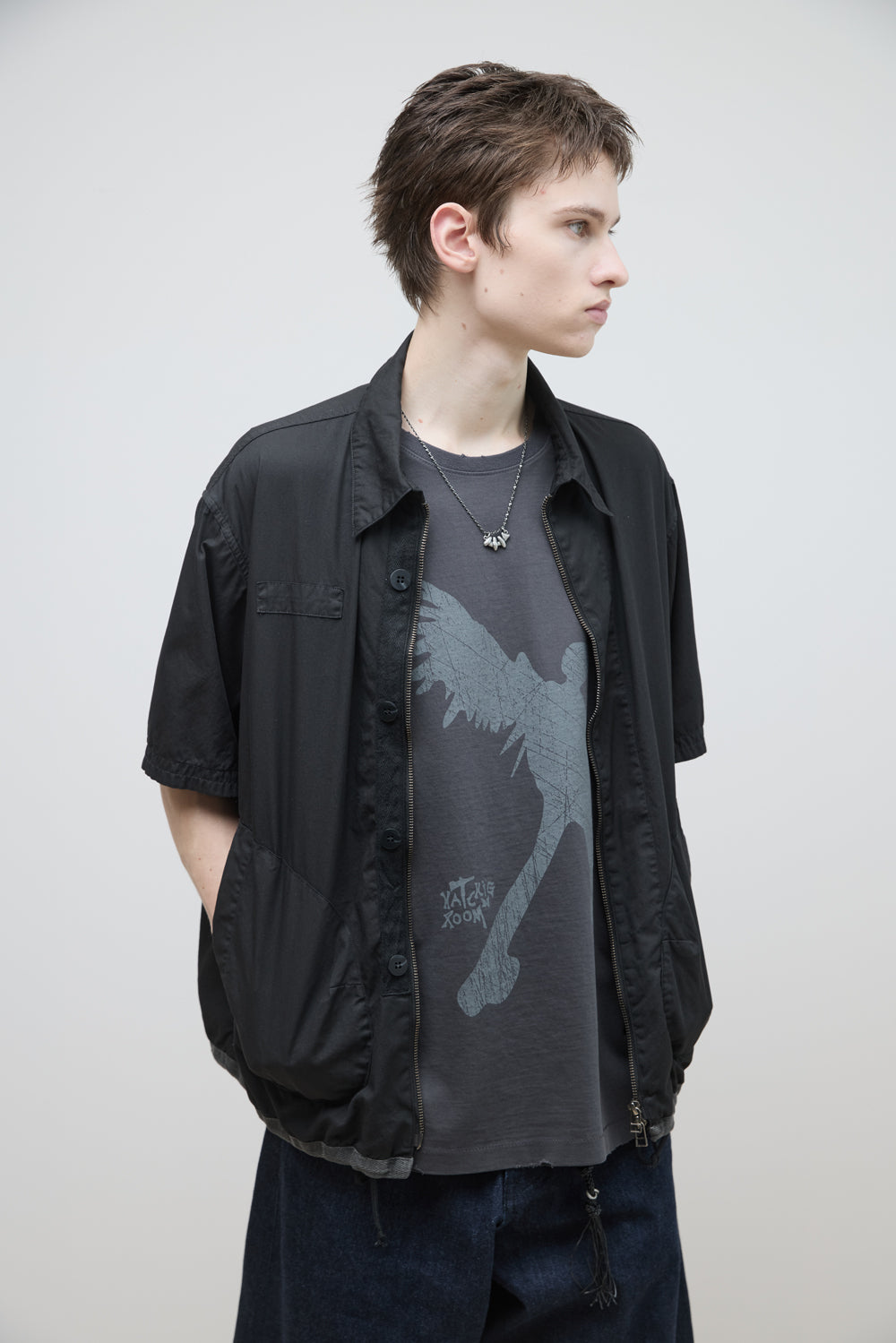 Hatchingroom - Broken Angel Tee (Charcoal) product image 9 | TRAB K-Fashion Australia