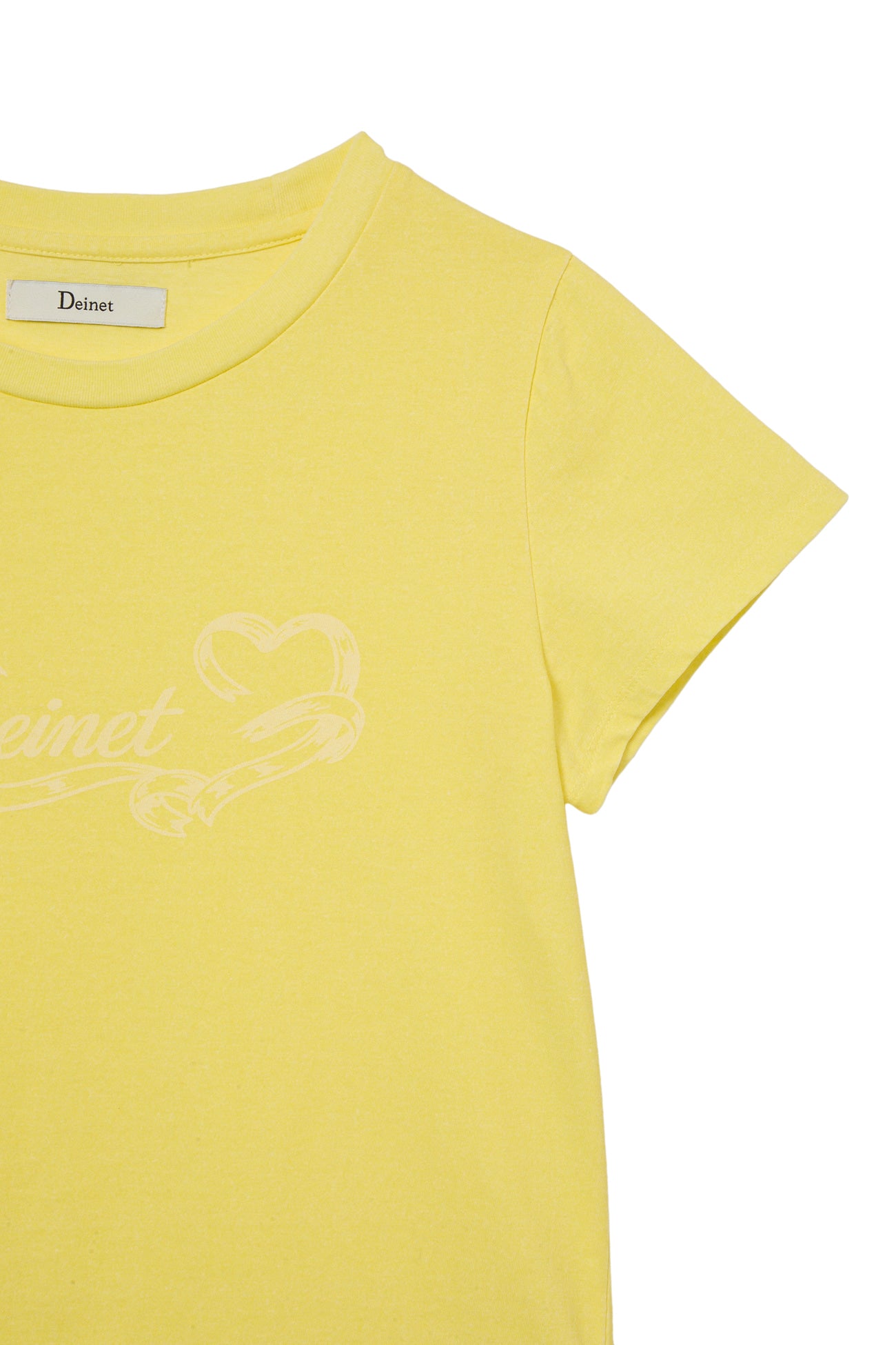 Deinet - Ruffle Washed T-Shirt (Mustard) product image 4 | TRAB K-Fashion Australia