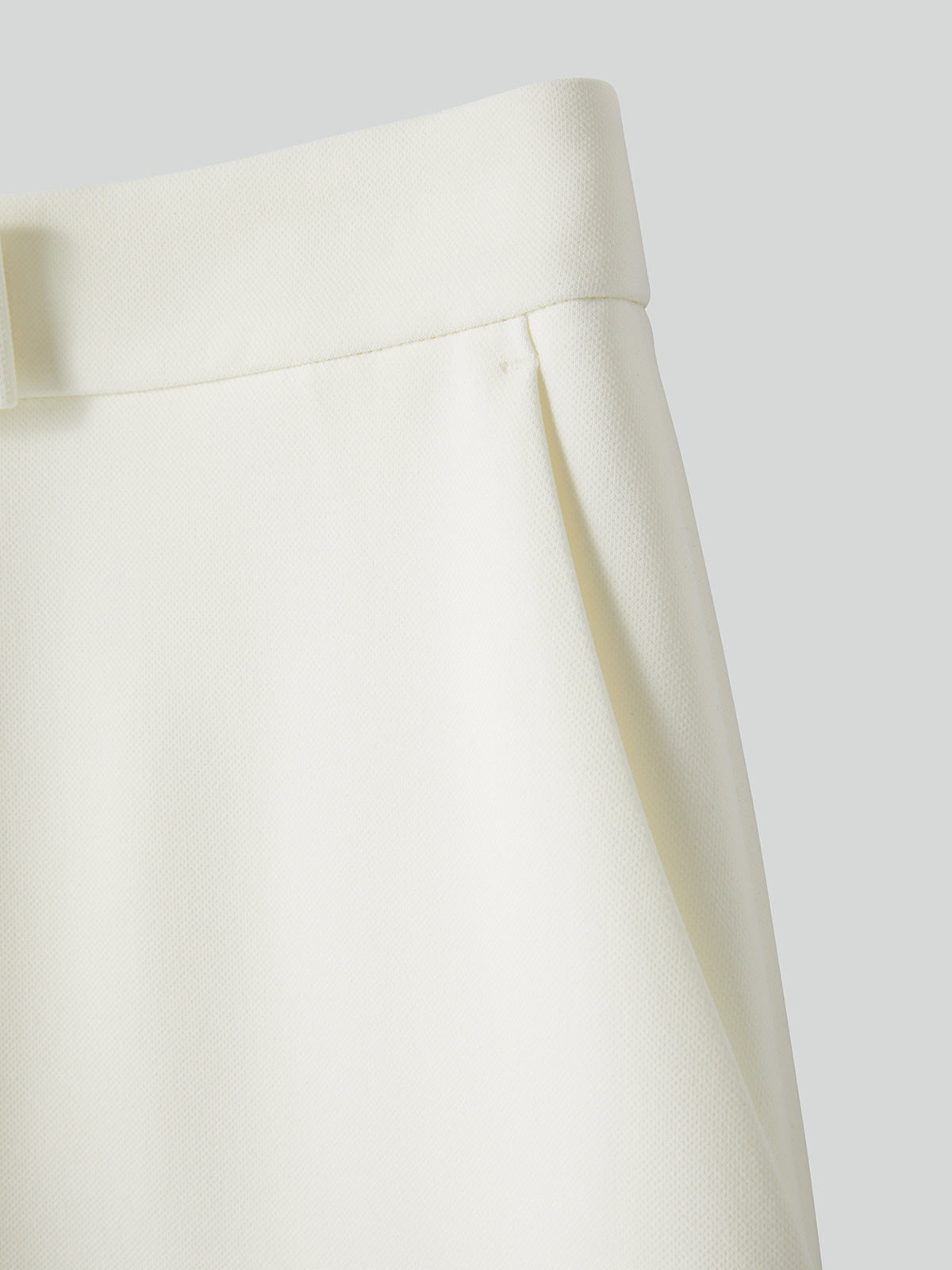 Recto - Curved Legs Crepe Pants (Off White) product image 8 | TRAB K-Fashion Australia