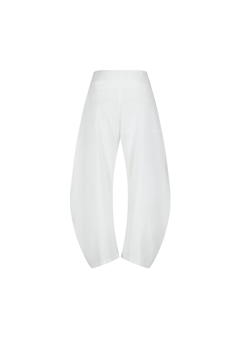 Amomento - Curved Silhouette Pants (White) product image 3 | TRAB K-Fashion Australia