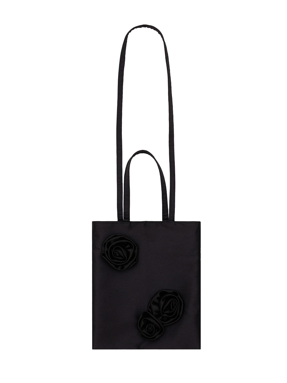 Mardi Mercredi - Satin Bag Rose (Black) product image 1 | TRAB K-Fashion Australia