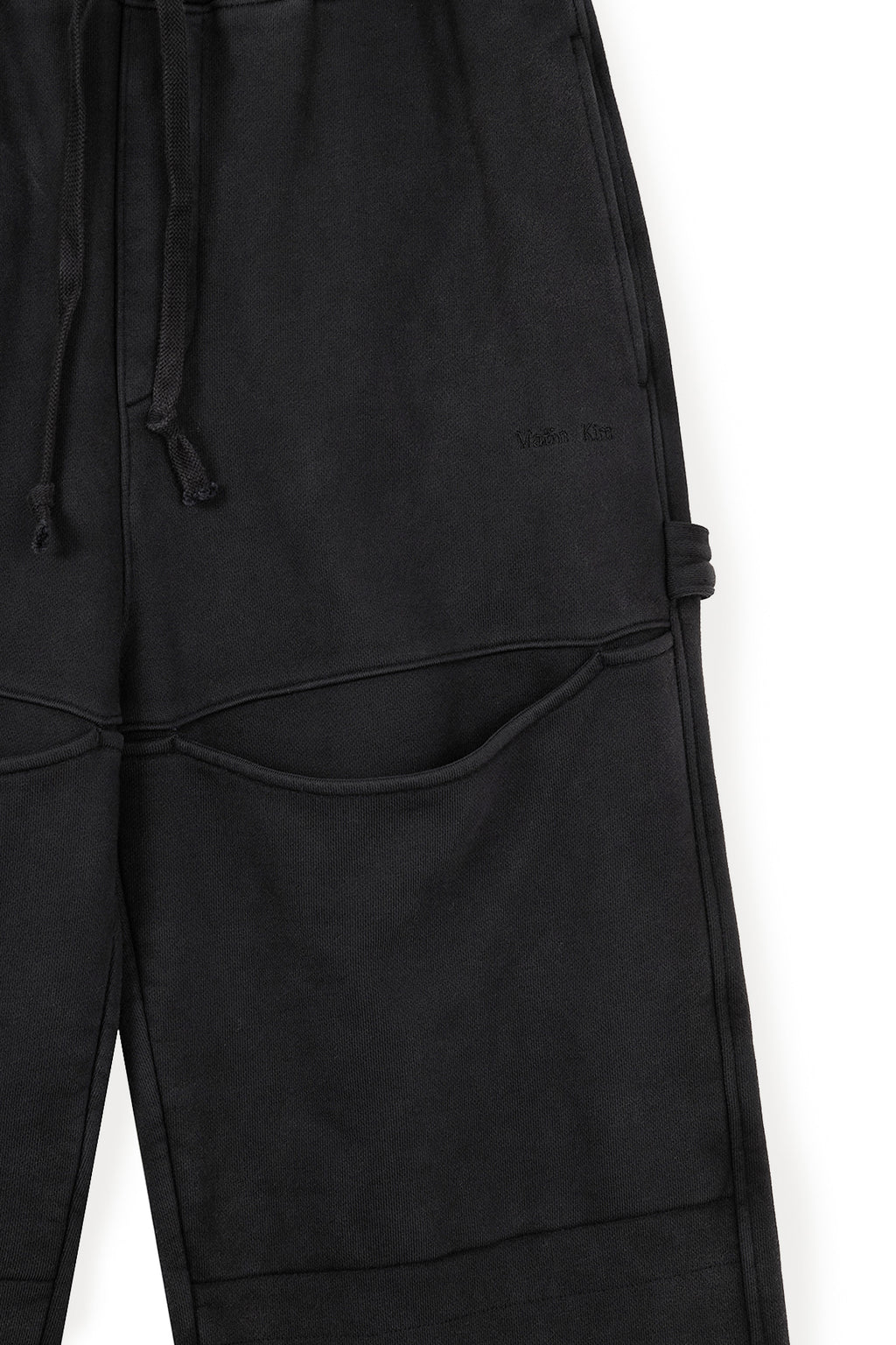 Matin Kim - Cut Out Washed Sweatpants (Charcoal) product image 4 | TRAB K-Fashion Australia