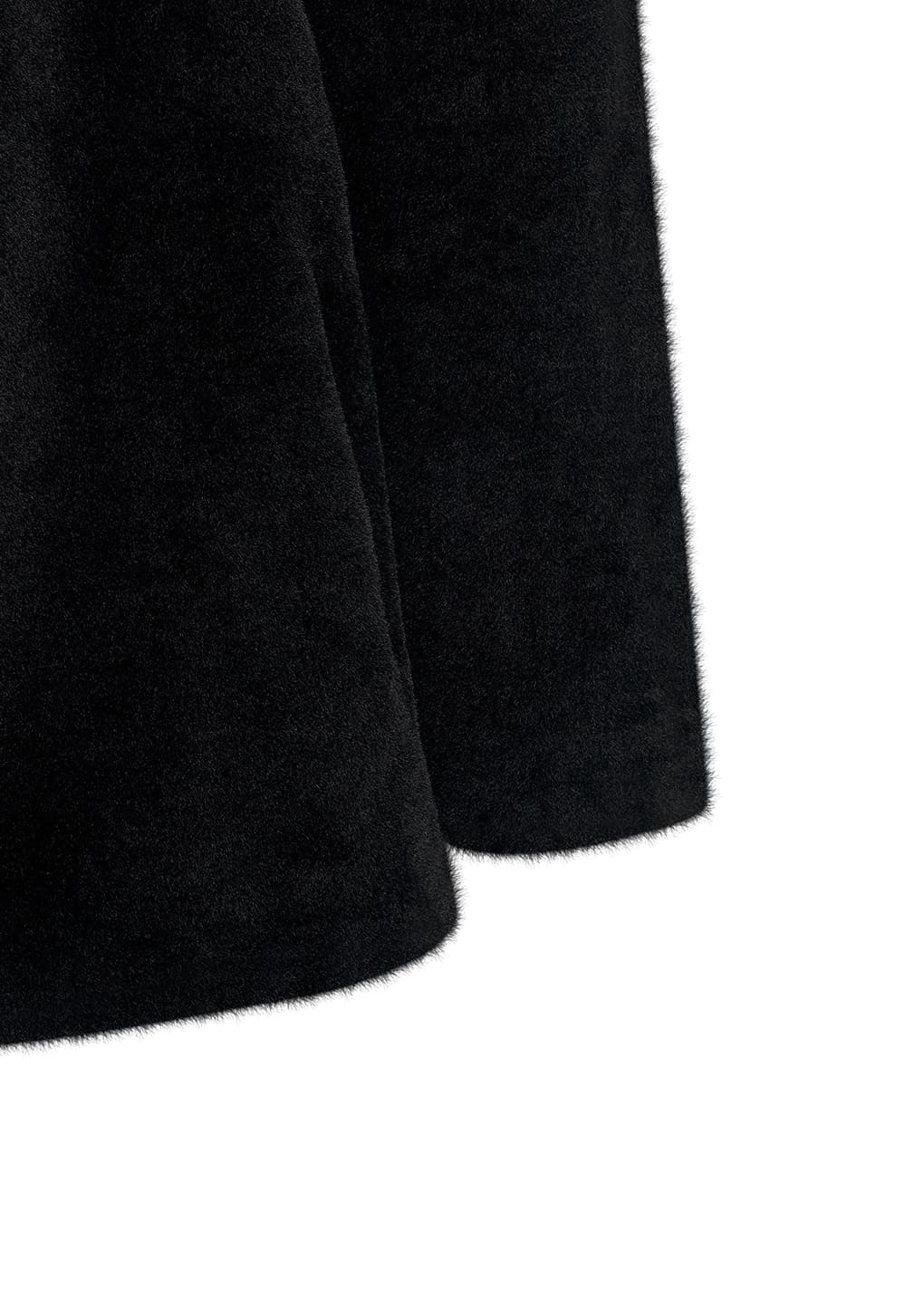 Amomento - shearling mid jacket (Black) product image 10 | TRAB K-Fashion Australia