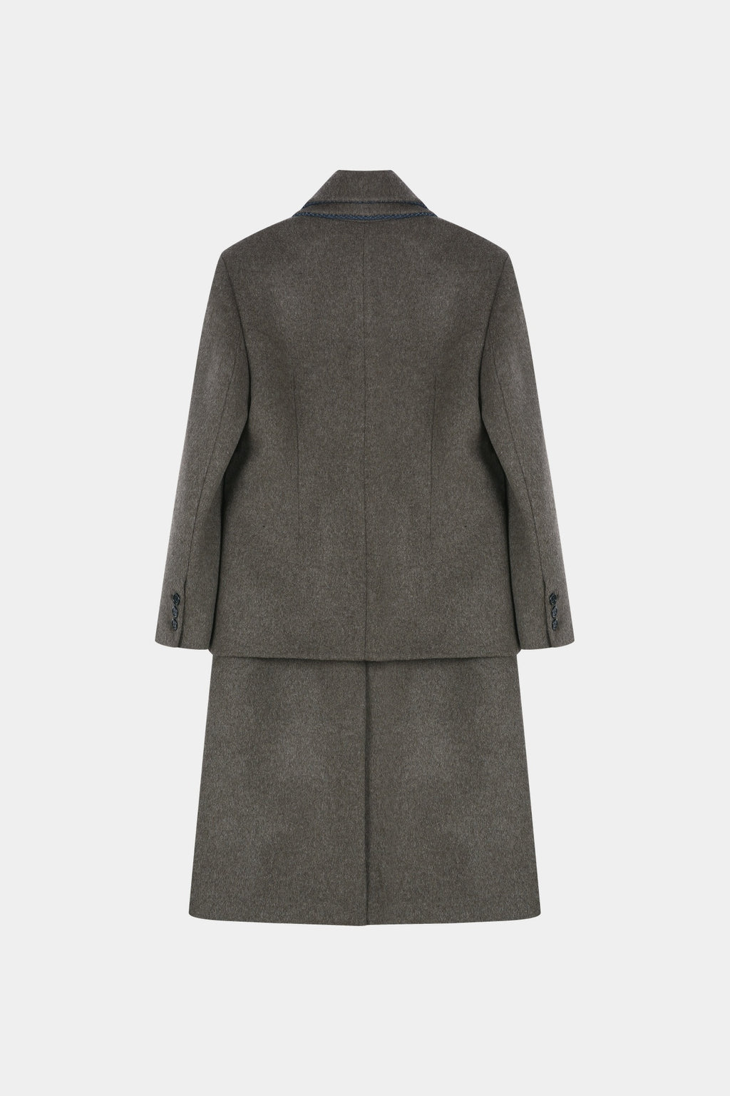Andersson Bell - Blazer Layered 26 Coat (Brown) product image 13 | TRAB K-Fashion Australia