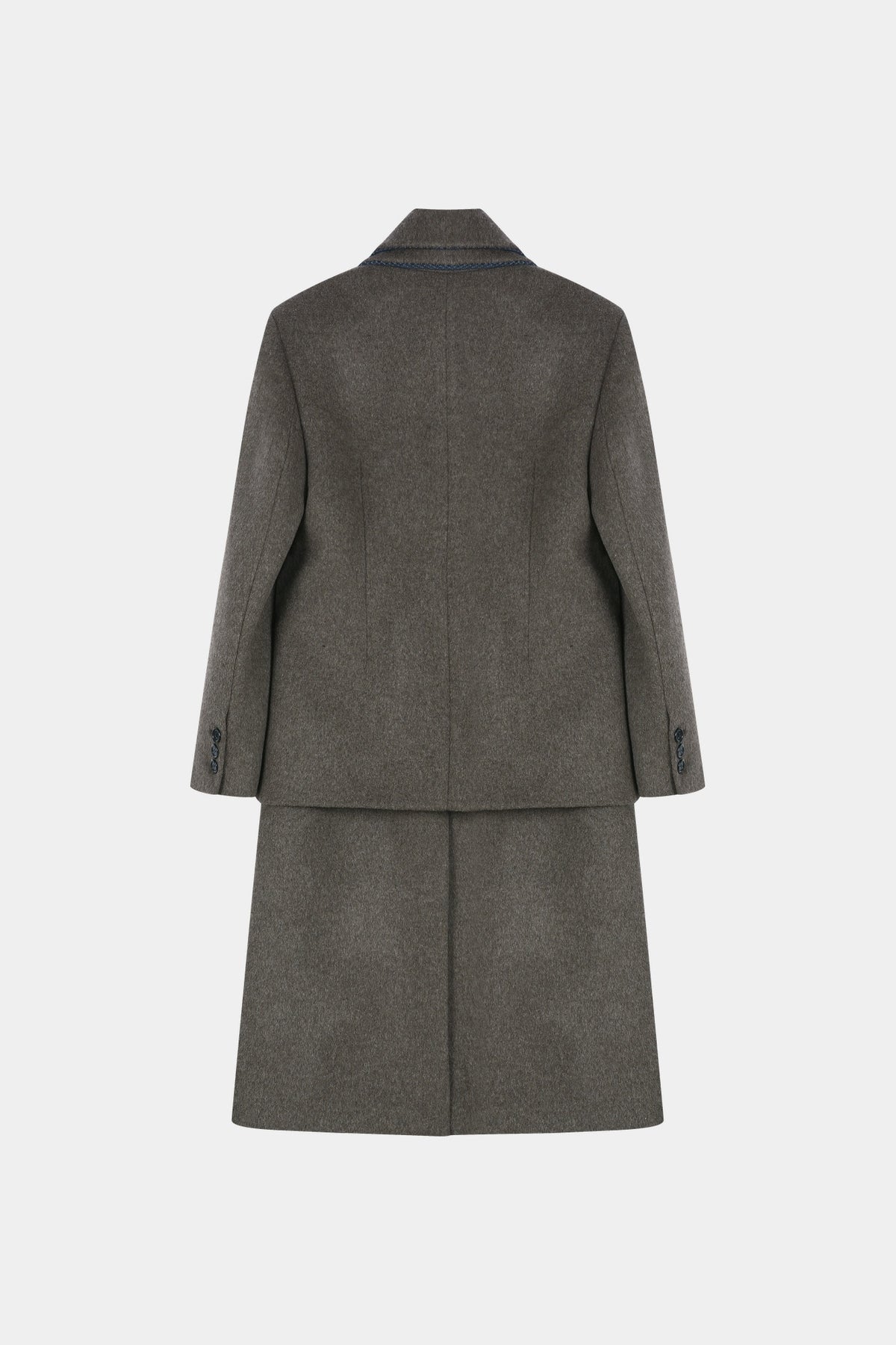 Andersson Bell - Blazer Layered 26 Coat (Brown) product image 13 | TRAB K-Fashion Australia