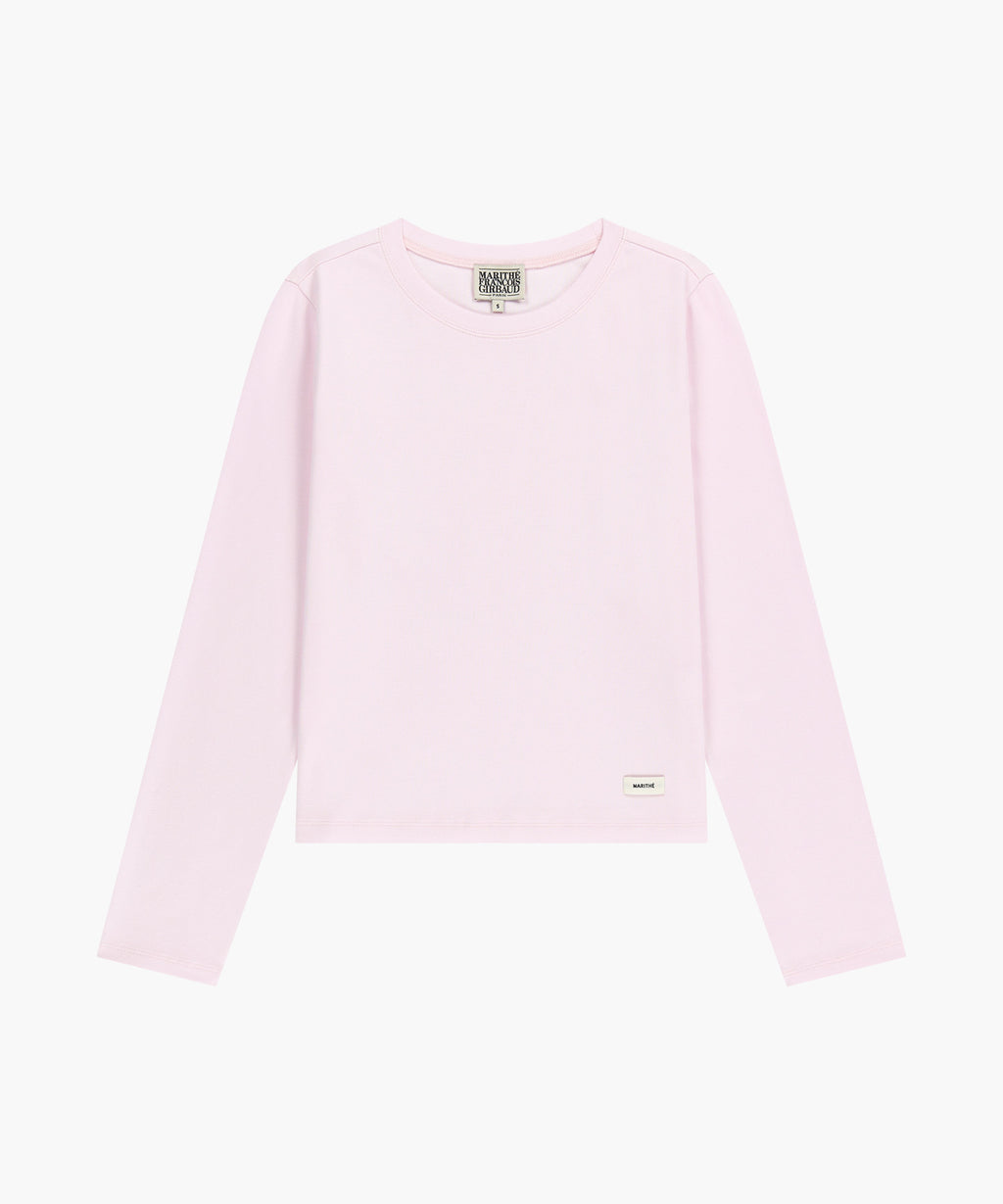 Marithe & Francois Girbaud - Basic Long Sleeve (Light Pink) product image 6 | TRAB K-Fashion Australia