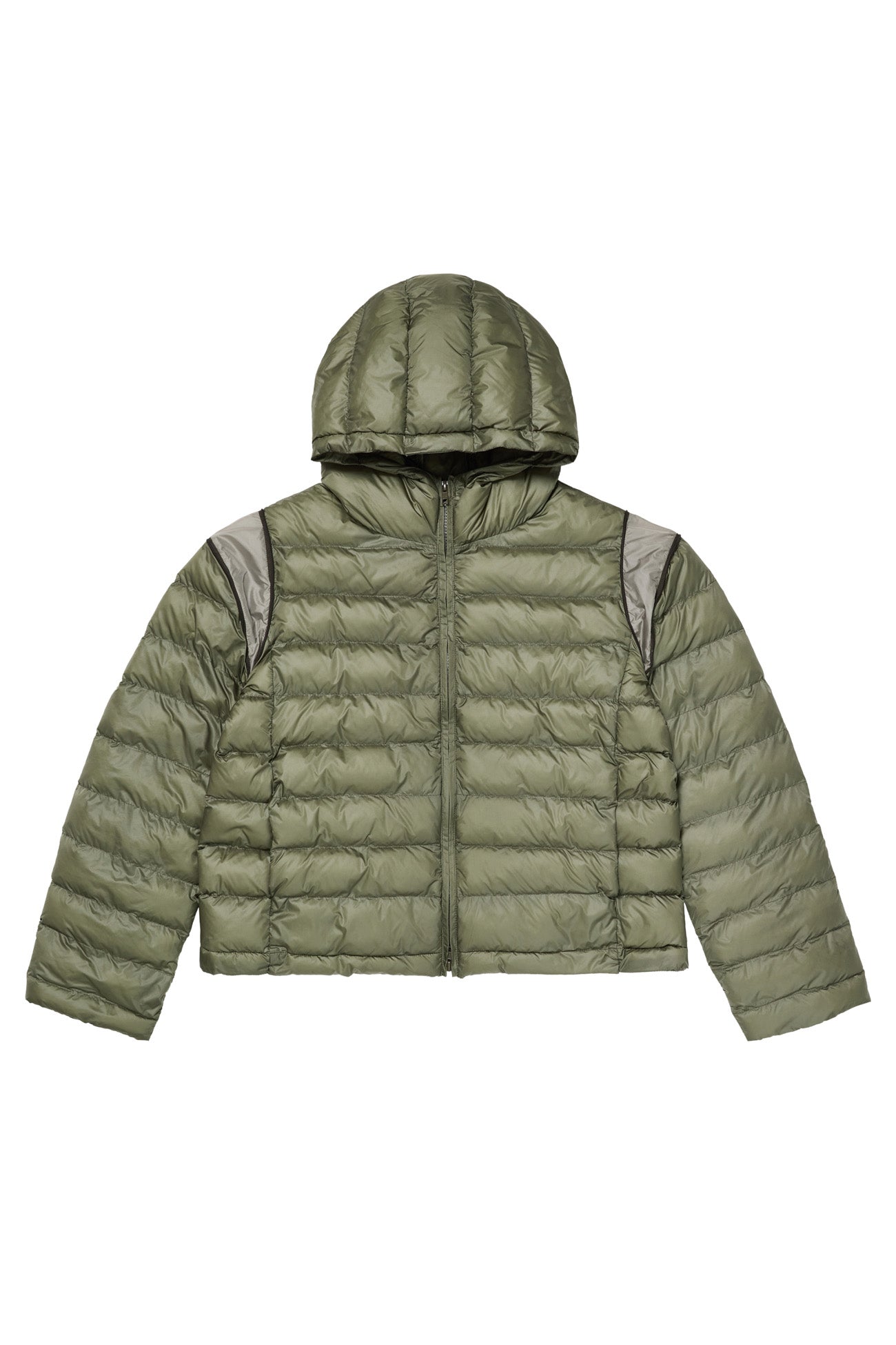 Deinet - Point Wellon Hooded Jacket (Khaki) product image 13 | TRAB K-Fashion Australia