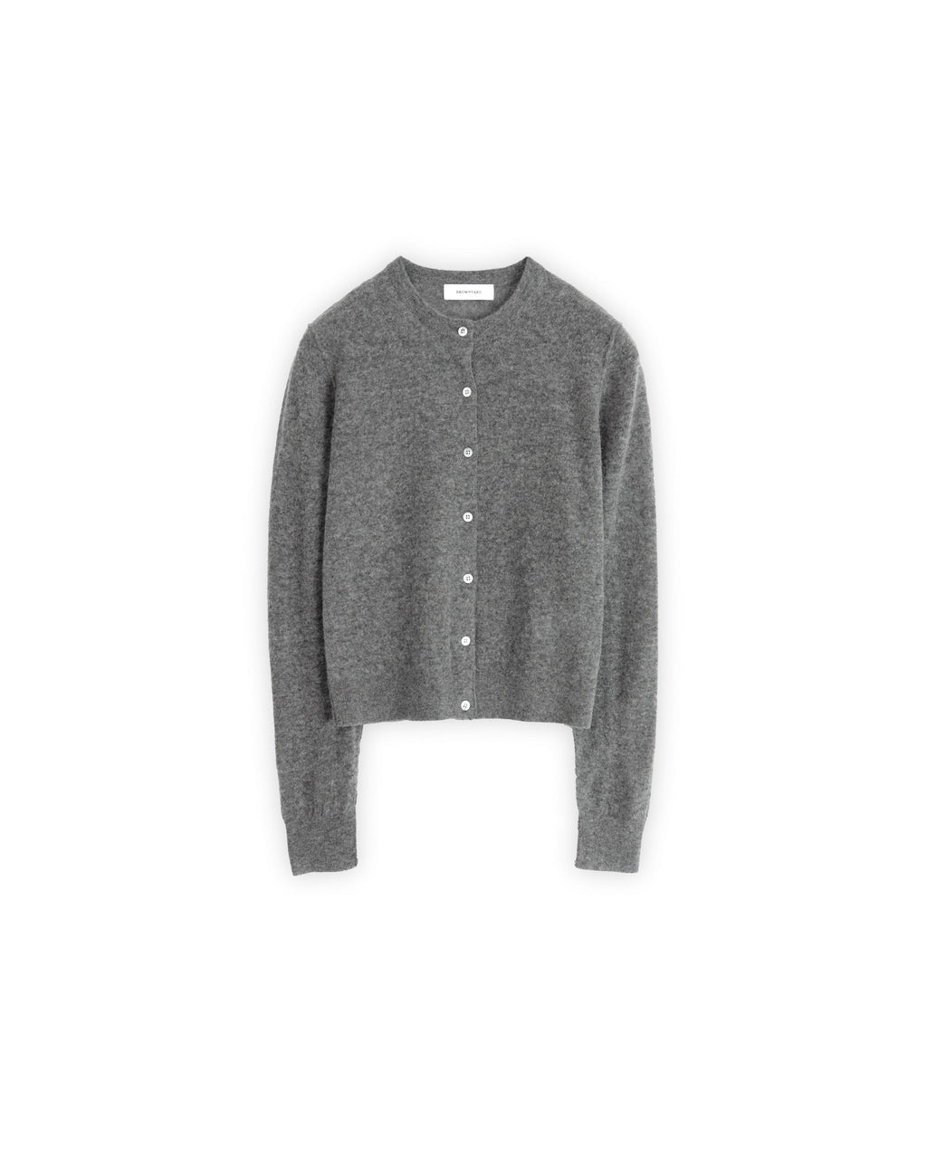 Brownyard - Soft Round Cardigan (Grey) product image 4 | TRAB K-Fashion Australia