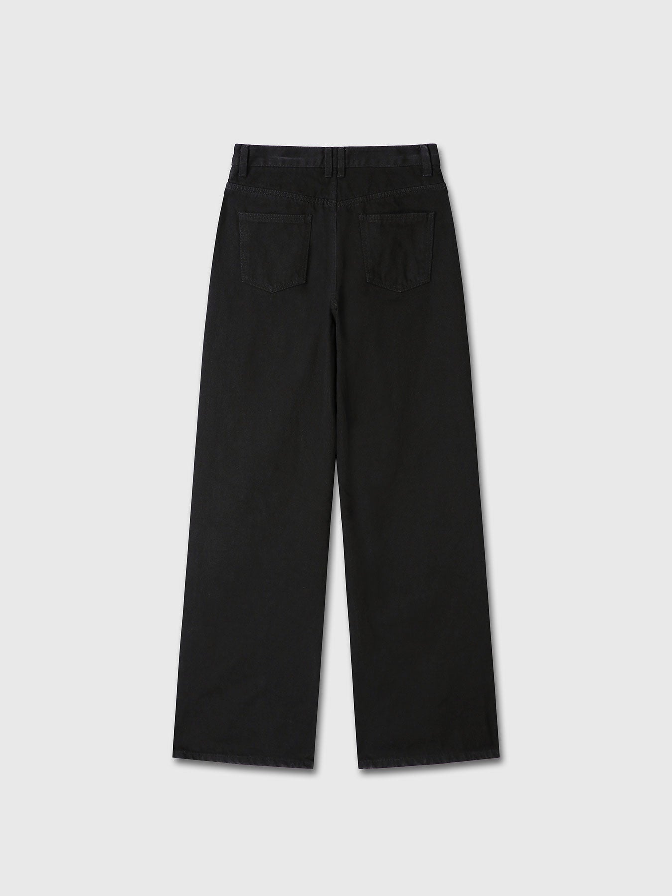 Tonywack - Wide-Leg Baggy Denim Jeans (Black) product image 9 | TRAB K-Fashion Australia