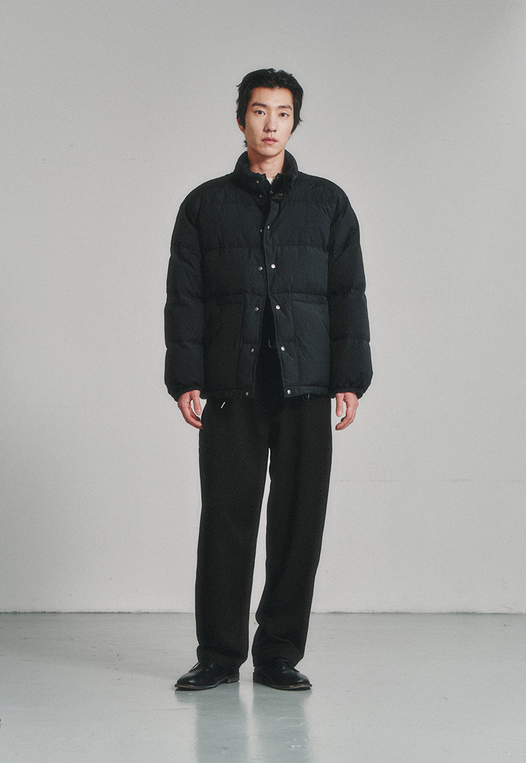 Art if acts - Logan Washed Down Jacket (Black) product image 2 | TRAB K-Fashion Australia