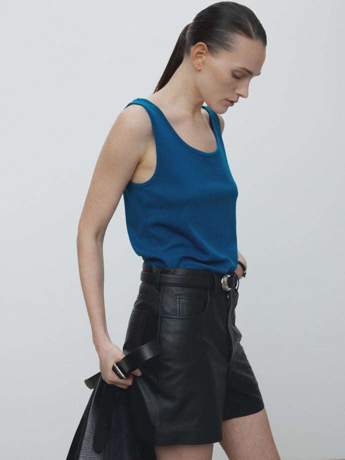 Tonywack - Garment-Dyed Cotton Sleeveless (Indigo) product image 4 | TRAB K-Fashion Australia