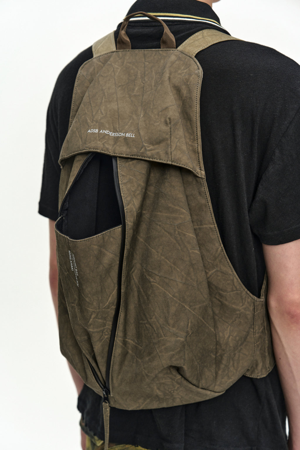 Andersson Bell - Tie-Dyed Vest Backpack (Moss Khaki) product image 5 | TRAB K-Fashion Australia