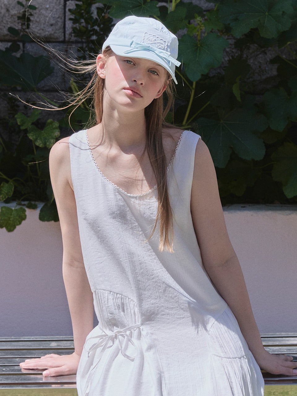 Margarin Fingers - Lace Label Camp Cap (Mint) product image 1 | TRAB K-Fashion Australia