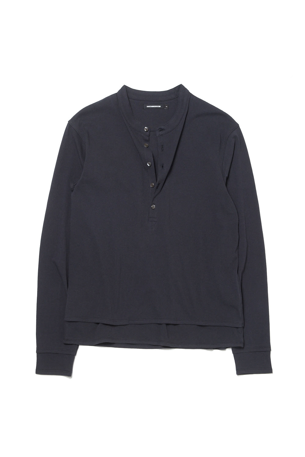 Hatchingroom - Dual Front Tee Blue (Charcoal) product image 1 | TRAB K-Fashion Australia