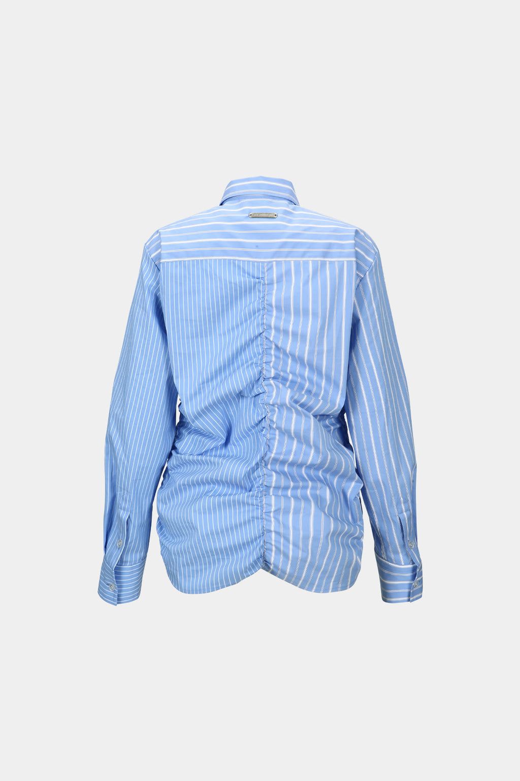Andersson Bell - Stripe Shirring Shirt (Blue) product image 11 | TRAB K-Fashion Australia