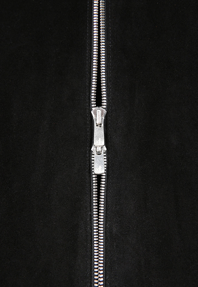 Tonywack - Suede Zippered Blouson Jacket (Black) product image 11 | TRAB K-Fashion Australia