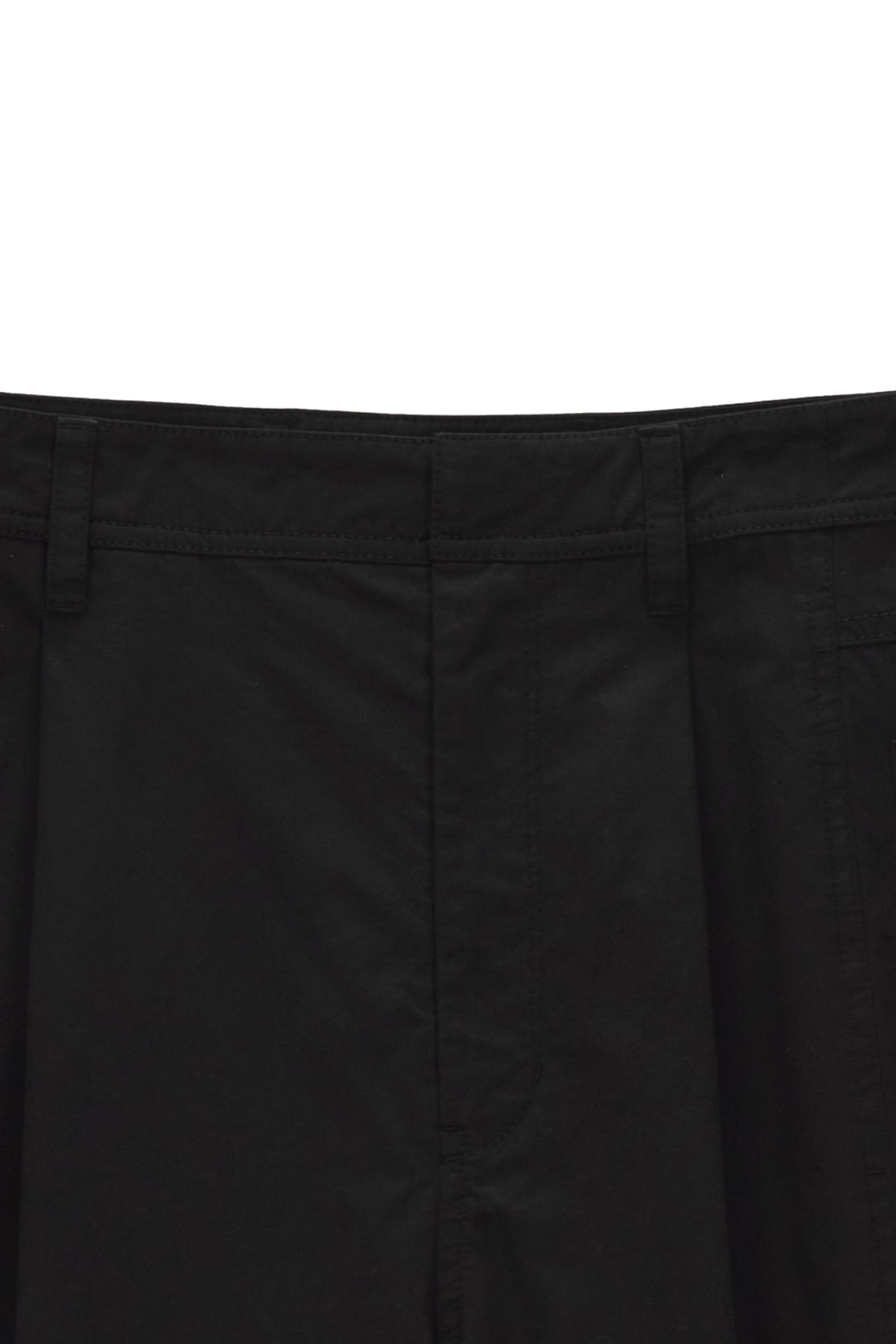 Matin Kim - Asymmetric Chino Trouser (Black) product image 3 | TRAB K-Fashion Australia