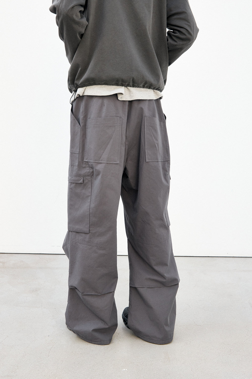 Hatchingroom - Fatigue Over Pants Ripstop (Graphite) product image 14 | TRAB K-Fashion Australia