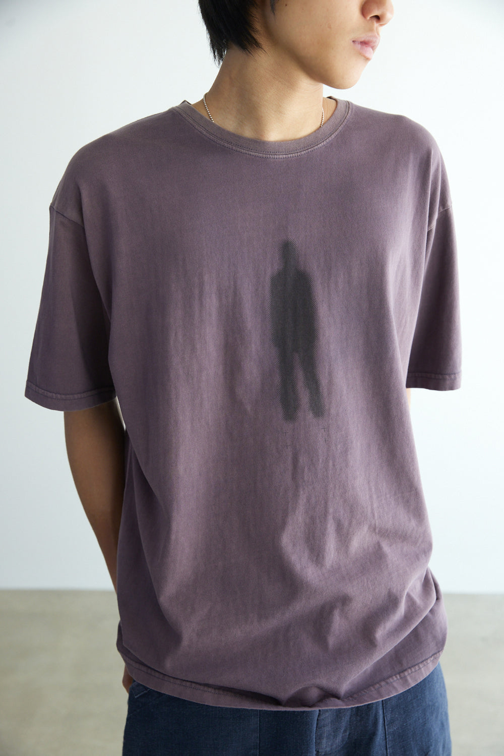 Hatchingroom - VTG Ghost Tee 1/2 Washed Purple (Charcoal) product image 5 | TRAB K-Fashion Australia