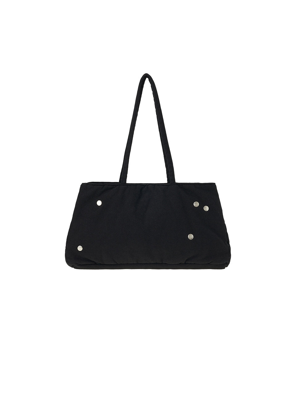 Kijun - Kuromi Patch Shopper Bag (Black) product image 6 | TRAB K-Fashion Australia