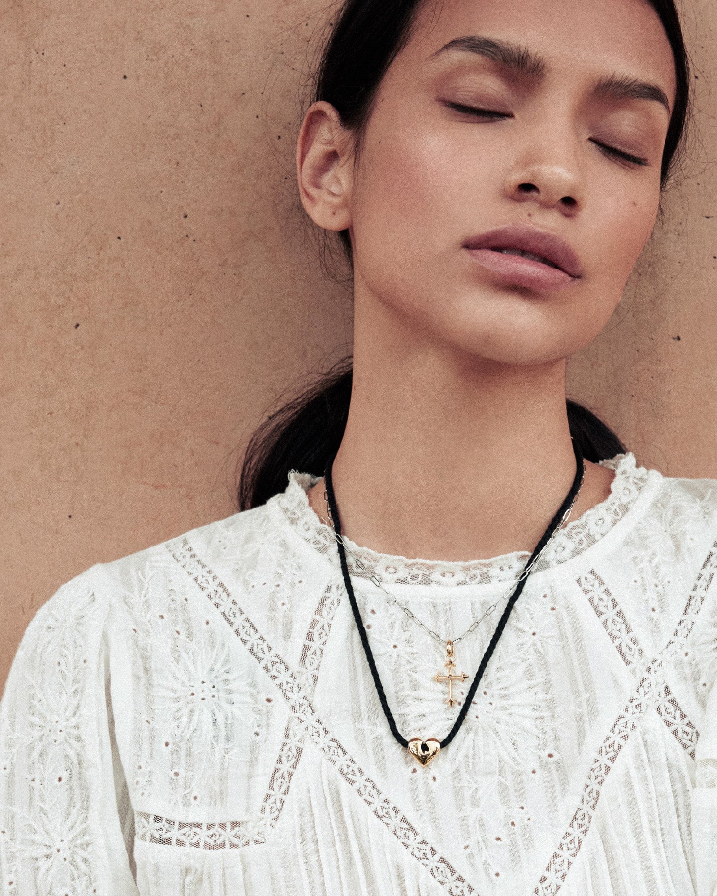 Numbering - Heart Rope Necklace #5816 product image 4 | TRAB K-Fashion Australia