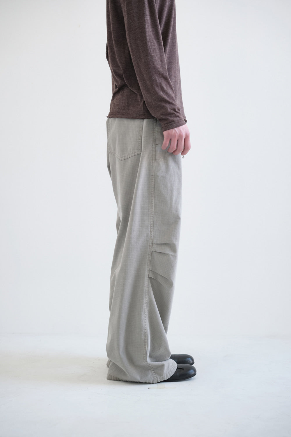 Hatchingroom - 4T Snow Pants Ripstop (Grey Beige) product image 5 | TRAB K-Fashion Australia